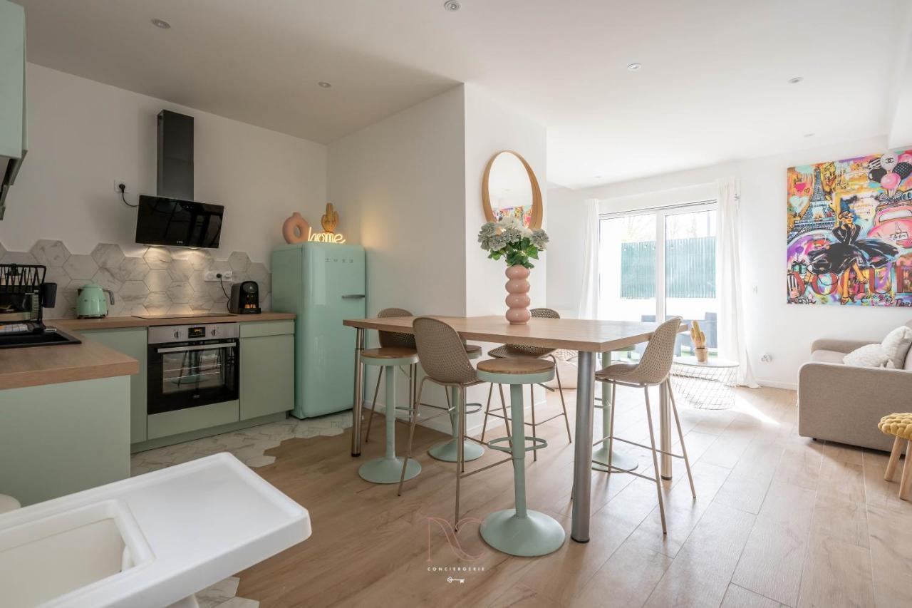 *Disneyland-Paris A 15 Min* 7Pers, Wifi, Netflix Quincy-Voisins Luaran gambar