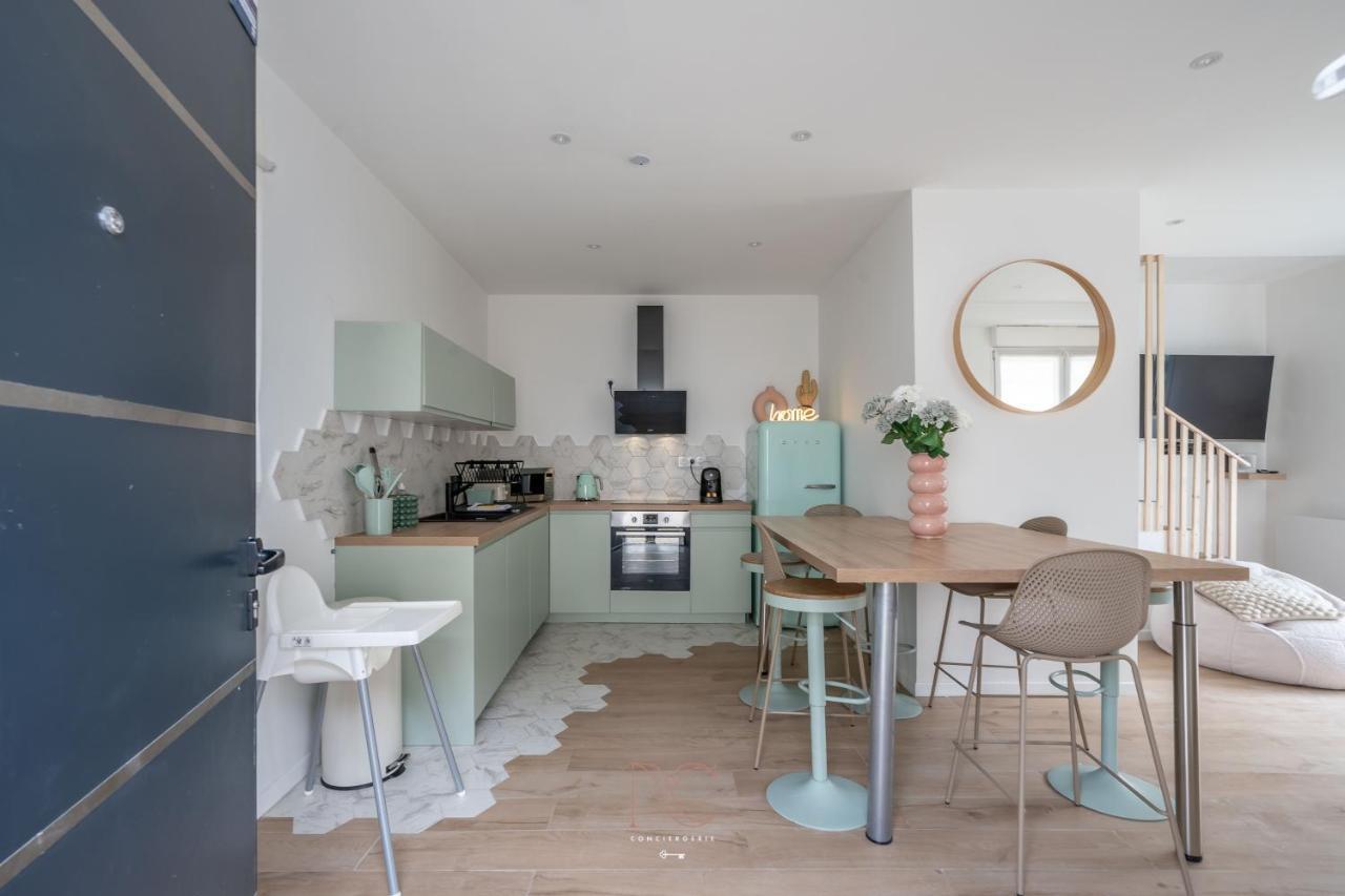 *Disneyland-Paris A 15 Min* 7Pers, Wifi, Netflix Quincy-Voisins Luaran gambar