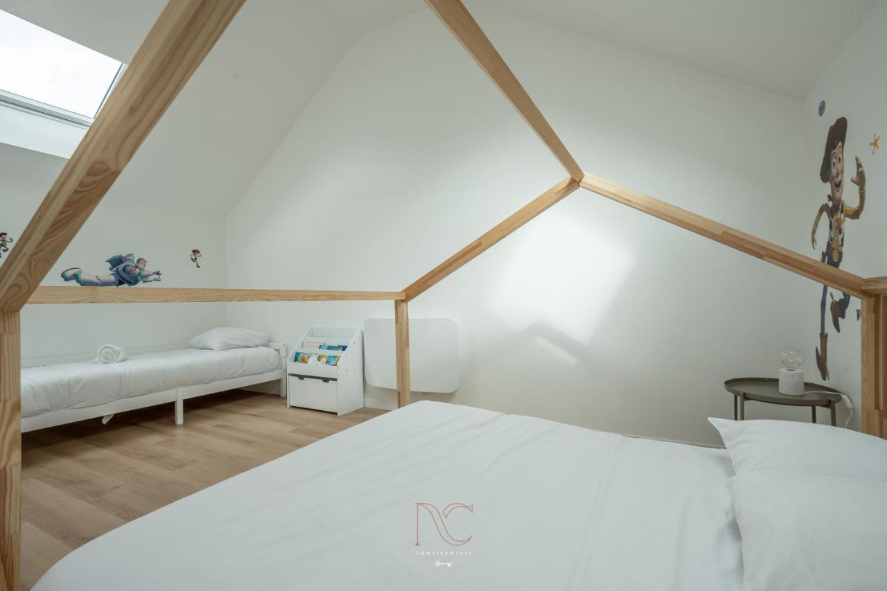 *Disneyland-Paris A 15 Min* 7Pers, Wifi, Netflix Quincy-Voisins Luaran gambar