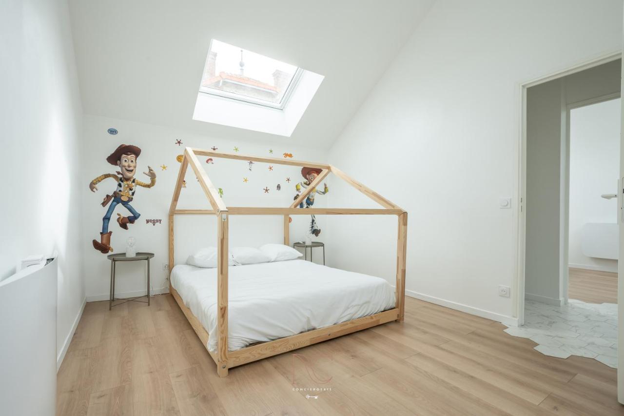 *Disneyland-Paris A 15 Min* 7Pers, Wifi, Netflix Quincy-Voisins Luaran gambar