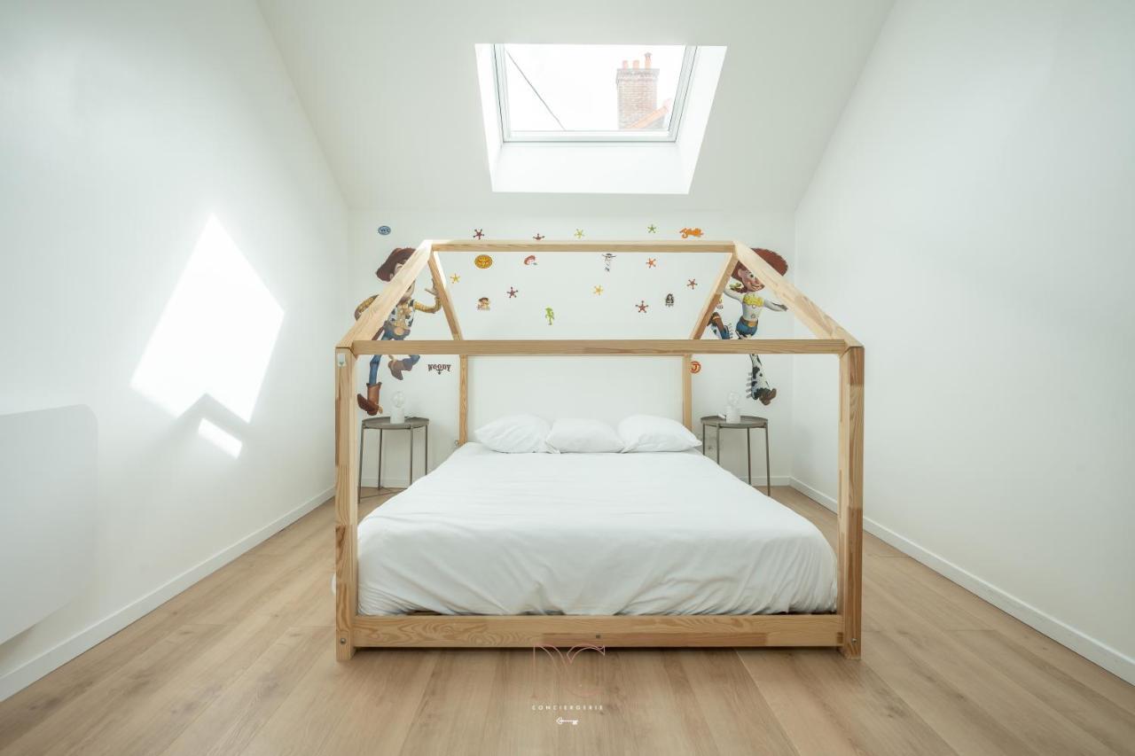 *Disneyland-Paris A 15 Min* 7Pers, Wifi, Netflix Quincy-Voisins Luaran gambar
